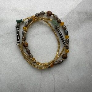 Aventurine And Agate Waistbeads